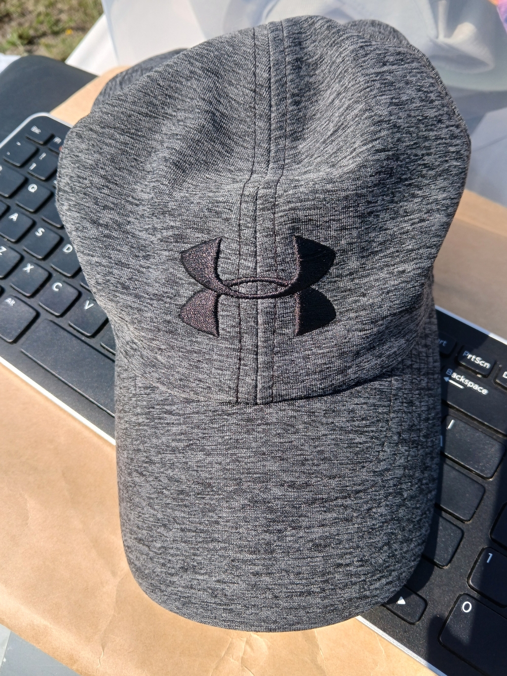 Under Armour Gray Heather Performance Baseball Cap